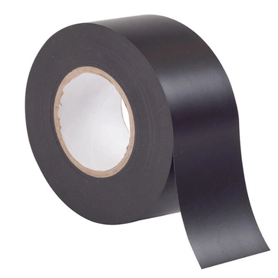 Black PVC Heavy Duty Sandblasting and Stencil Tape (1/2”w x 100’l) 